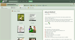 Desktop Screenshot of codegeassocs.deviantart.com