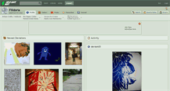 Desktop Screenshot of filidoria.deviantart.com