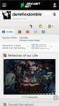 Mobile Screenshot of daniellexzombie.deviantart.com