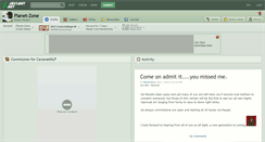 Desktop Screenshot of planet-zone.deviantart.com