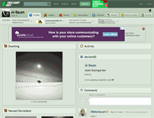 Tablet Screenshot of al-baum.deviantart.com