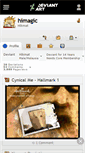 Mobile Screenshot of himagic.deviantart.com