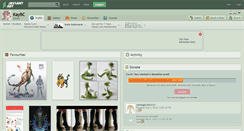 Desktop Screenshot of kaybc.deviantart.com