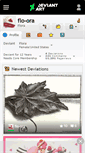 Mobile Screenshot of flo-ora.deviantart.com