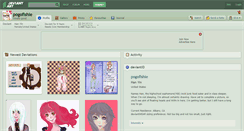 Desktop Screenshot of pogofishie.deviantart.com