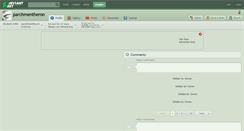 Desktop Screenshot of parchmentheron.deviantart.com