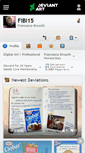 Mobile Screenshot of fibi15.deviantart.com