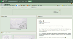 Desktop Screenshot of fluffykinsx.deviantart.com