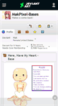 Mobile Screenshot of makpixel-bases.deviantart.com