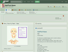 Tablet Screenshot of makpixel-bases.deviantart.com