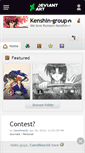 Mobile Screenshot of kenshin-group.deviantart.com