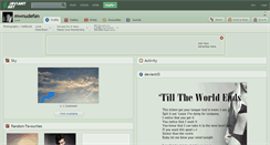 Desktop Screenshot of mwnudefan.deviantart.com