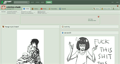 Desktop Screenshot of colorless-shade.deviantart.com