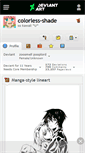 Mobile Screenshot of colorless-shade.deviantart.com