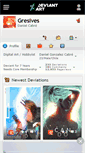 Mobile Screenshot of gresives.deviantart.com