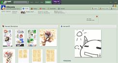 Desktop Screenshot of missyuna.deviantart.com