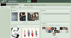 Desktop Screenshot of edward-cullen-fans.deviantart.com