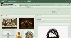 Desktop Screenshot of grimorioilustrado.deviantart.com