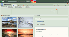 Desktop Screenshot of heavens-stock.deviantart.com