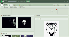 Desktop Screenshot of nomos.deviantart.com