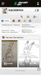 Mobile Screenshot of icecoldmice.deviantart.com