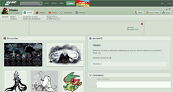 Desktop Screenshot of hisako.deviantart.com