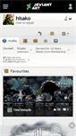 Mobile Screenshot of hisako.deviantart.com