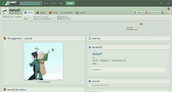 Desktop Screenshot of nashy87.deviantart.com
