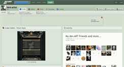 Desktop Screenshot of faint-artist.deviantart.com