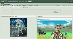 Desktop Screenshot of dustygrafix.deviantart.com