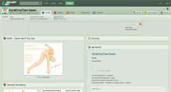 Desktop Screenshot of kyraenvychan-bases.deviantart.com
