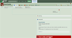 Desktop Screenshot of doomchylde.deviantart.com