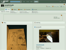 Tablet Screenshot of emethxmeth.deviantart.com