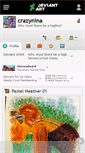 Mobile Screenshot of crazynina.deviantart.com
