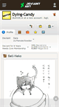 Mobile Screenshot of dying-candy.deviantart.com