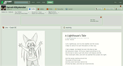 Desktop Screenshot of kanvet-kittymonster.deviantart.com
