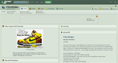 Desktop Screenshot of d3prodesigns.deviantart.com