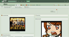 Desktop Screenshot of bikano.deviantart.com