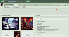 Desktop Screenshot of darkcrystalmagic.deviantart.com