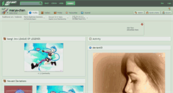 Desktop Screenshot of marya-chan.deviantart.com