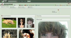 Desktop Screenshot of darkroomdream.deviantart.com