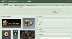 Desktop Screenshot of crni-ob.deviantart.com