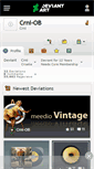 Mobile Screenshot of crni-ob.deviantart.com