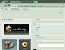 Tablet Screenshot of crni-ob.deviantart.com