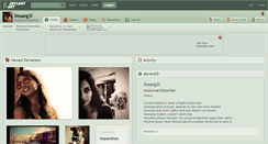 Desktop Screenshot of liosang3l.deviantart.com