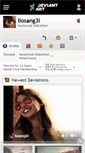 Mobile Screenshot of liosang3l.deviantart.com