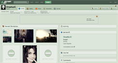 Desktop Screenshot of dreamusic.deviantart.com