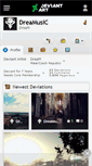 Mobile Screenshot of dreamusic.deviantart.com