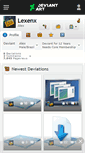 Mobile Screenshot of lexenx.deviantart.com