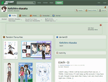 Tablet Screenshot of keiichiro-akasaka.deviantart.com